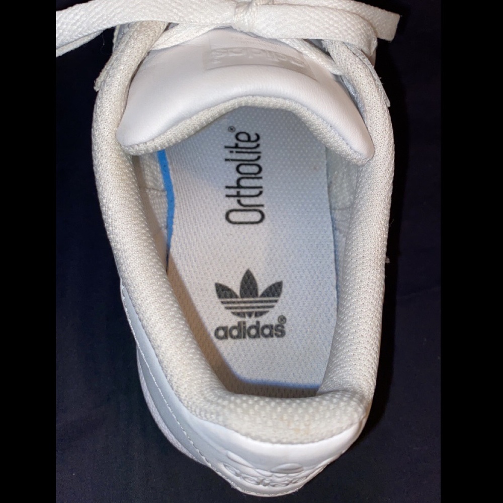 2. ADIDAS Originals Superstar- Size 5.5 Wht/Wht - Picture 9 of 11